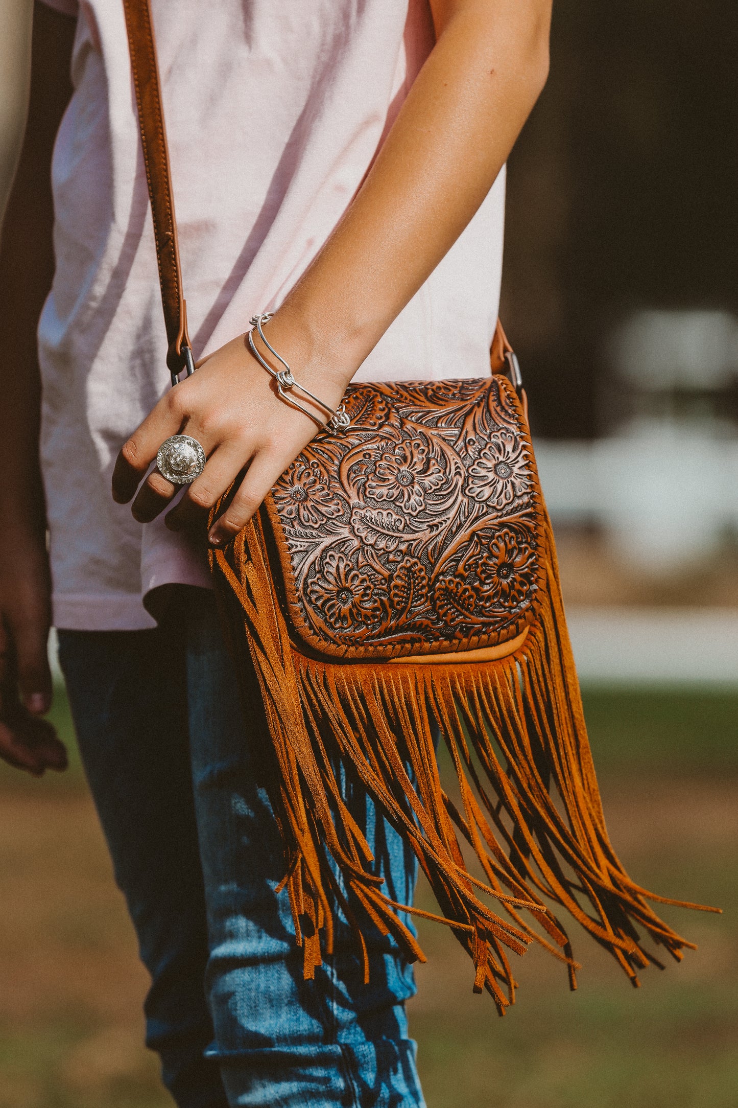 Round Concho Ring or Scarf Slide